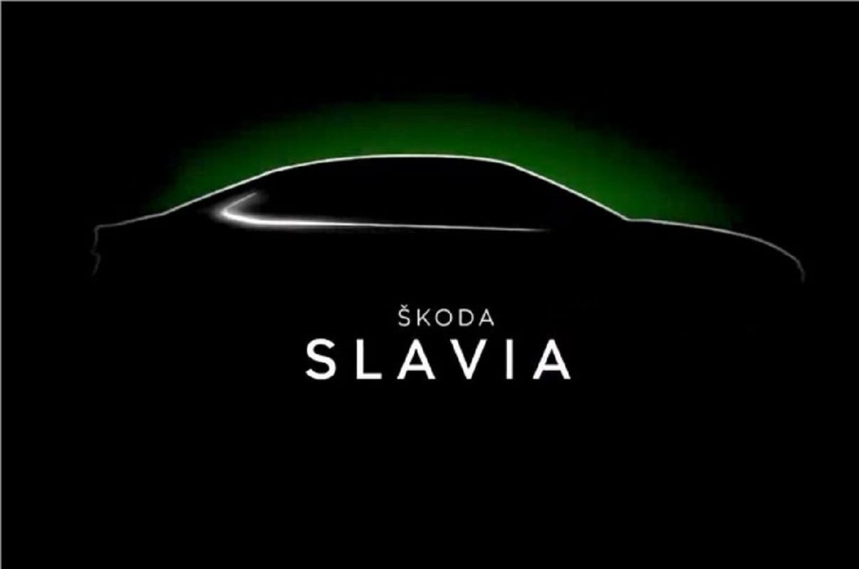 Skoda Slavia Teaser Skoda to debut all-new midsize sedan car Slavia later this year will rival Honda City Maruti Suzuki Ciaz