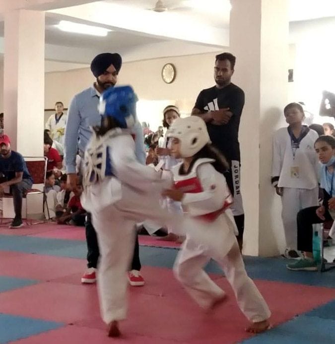 33rd Haryana State Sub Junior Championship started, players showed their strength