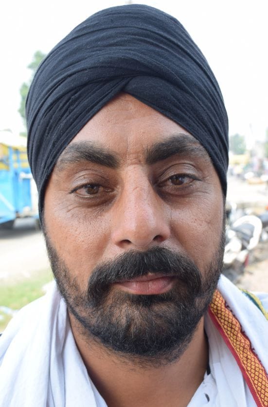 Farmers protested.