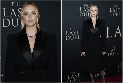 The last duel film had a star studded premiere ben affleck jennifer lopez and others grace the red carpet see photos