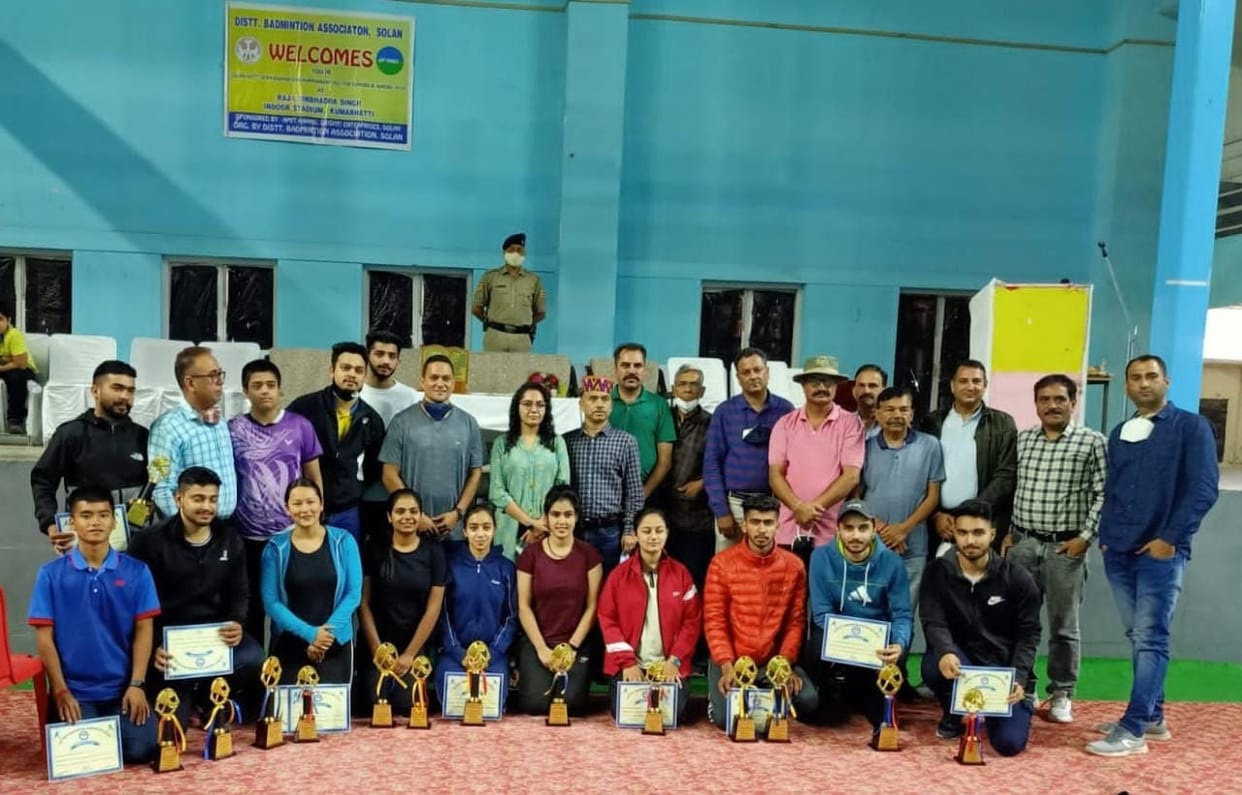 Tanvir and Vansh won badminton doubles in Solan,Tanvir and Vansh won badminton doubles in Solan distt