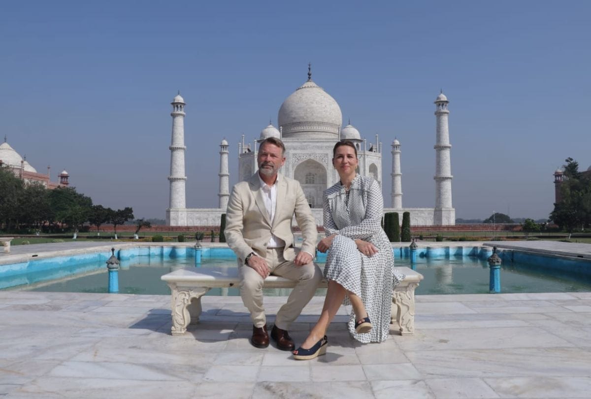 Denmark prime minister mette fredriksson visits taj mahal Live Update