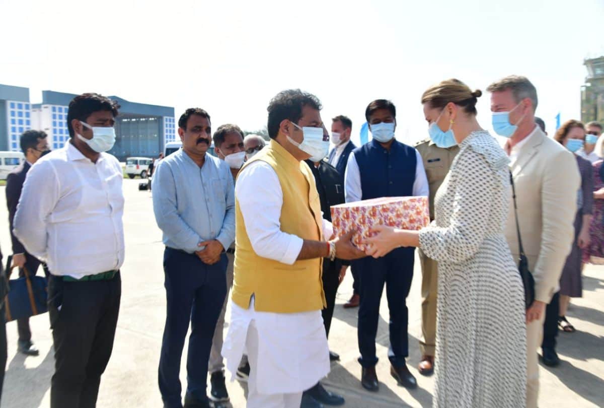 Denmark prime minister mette fredriksson visits taj mahal Live Update