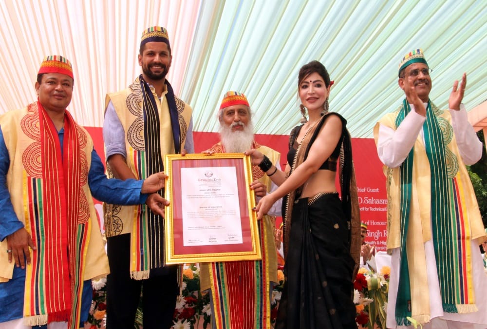 Graphic Era Deemed University 10th Convocation: Students Celebrate after Getting degrees and Medals Photos
