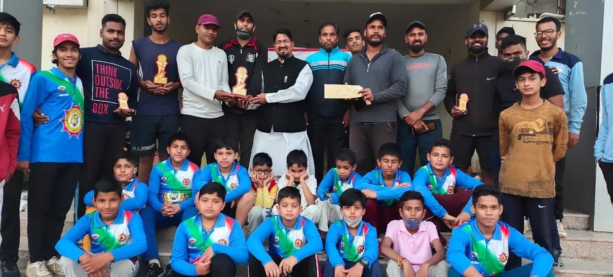Rakesh-Ashutosh won double cricket tournament title