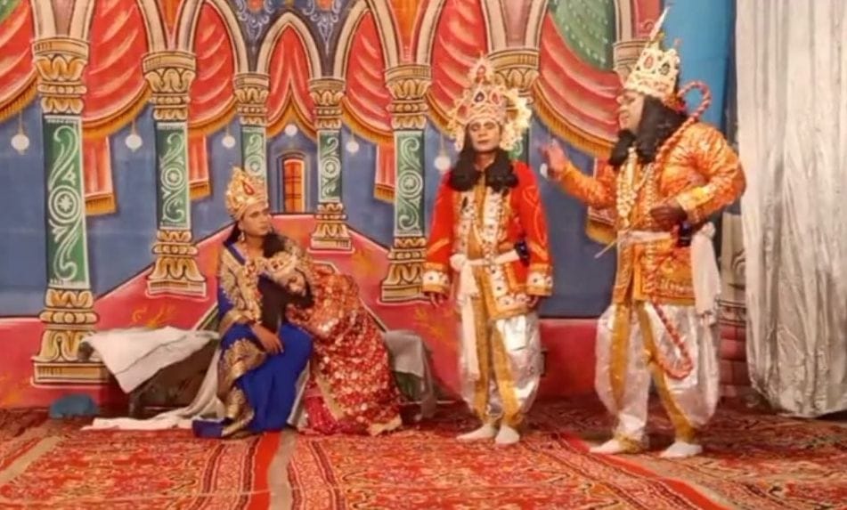 The scene of Ram's exile stunned everyone