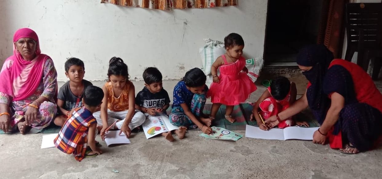 Anganwadi Center: Dreams of building a play school, not your building