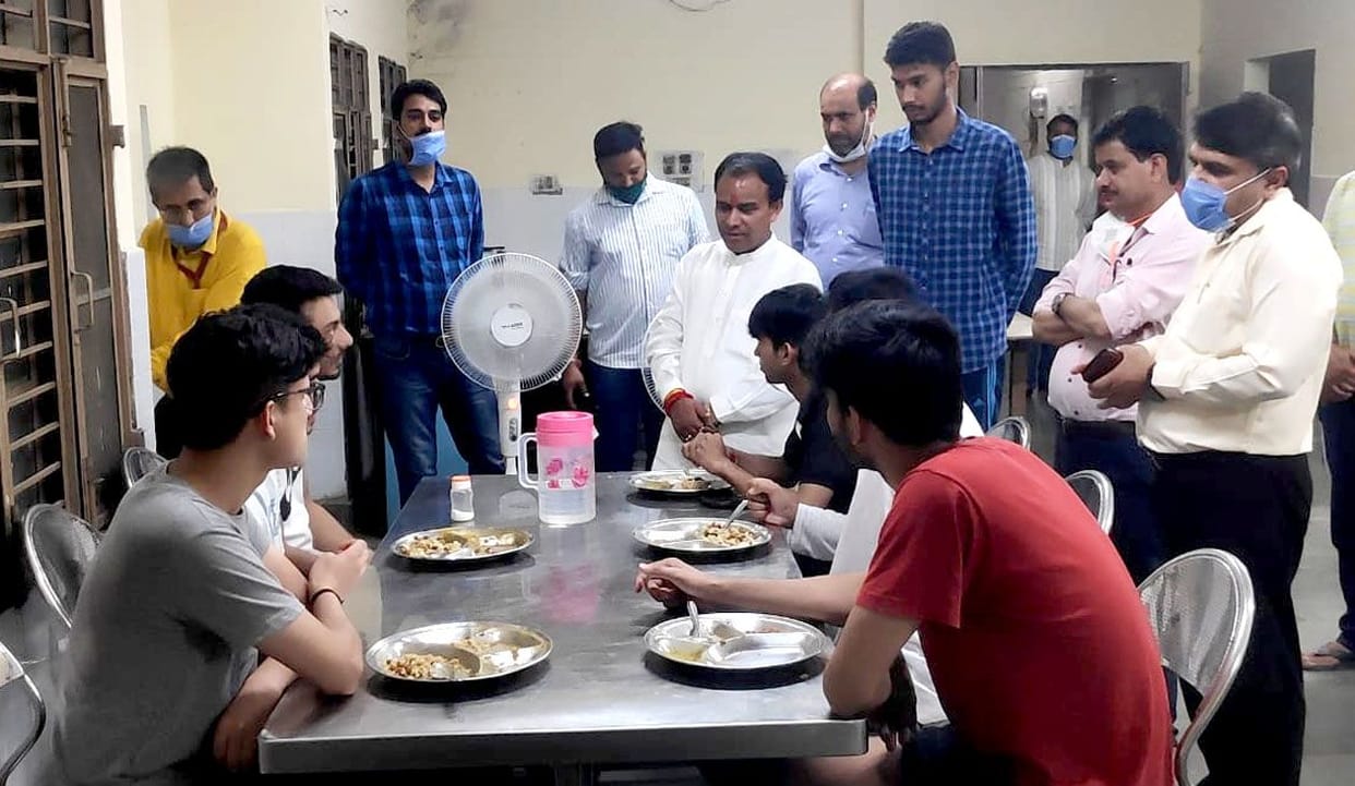Higher Education Minister interacted with the students