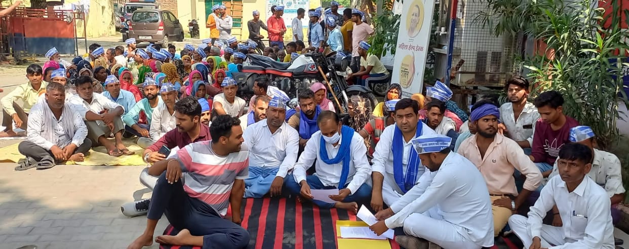 ASP workers surrounded the police station for not arresting the killers
