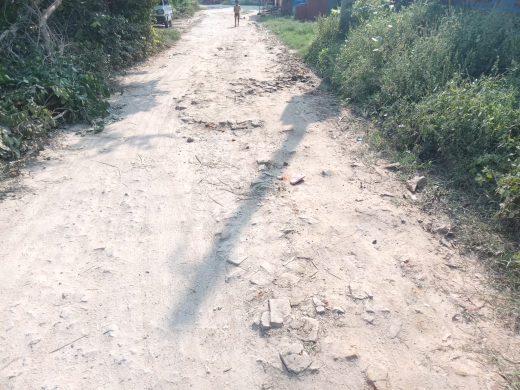 5 km road bad condition