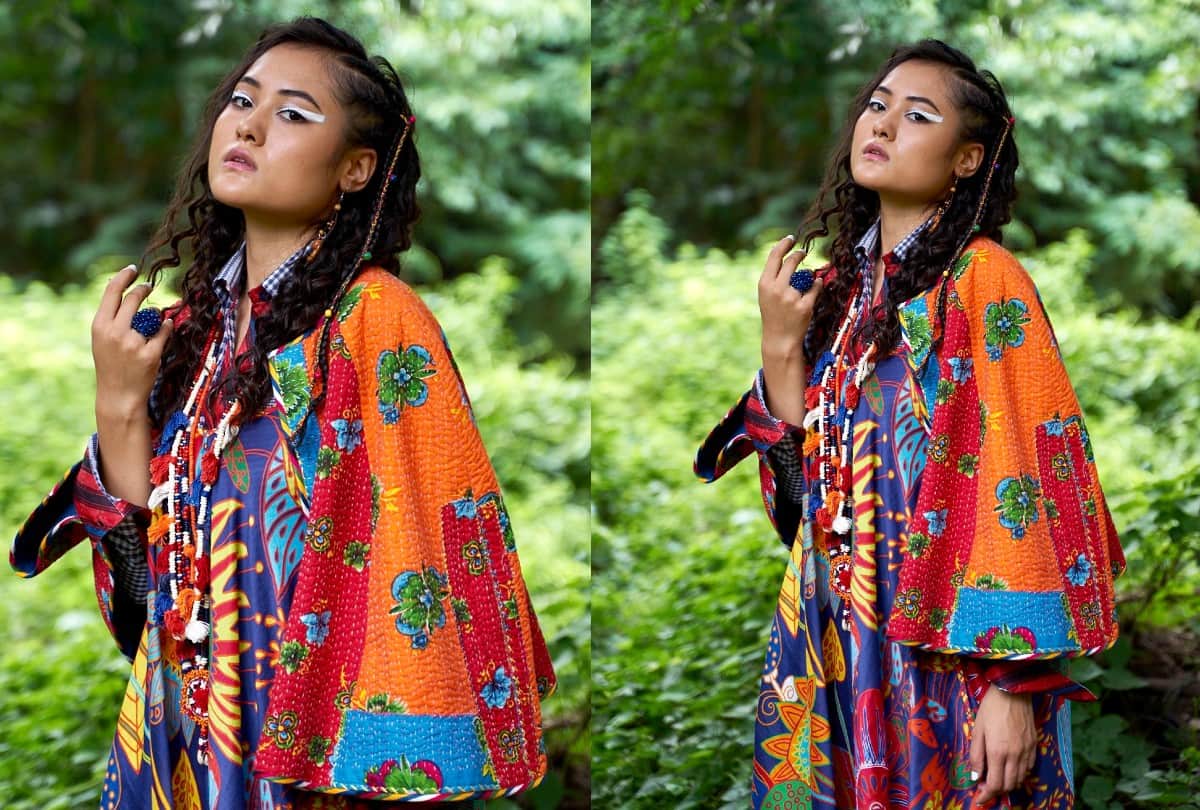 Payal Jain Fashionable melody To planet earth at lakme Fashion week 2021