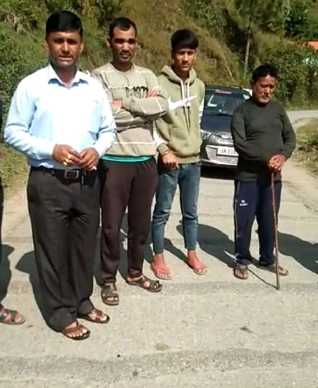 Protest in Lohaghat