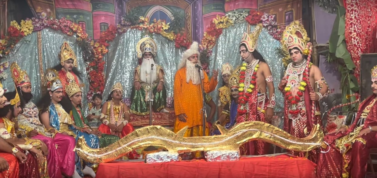 As soon as Shiva's bow broke, the pandal resonated with Jai Shri Ram, Yamunanagar