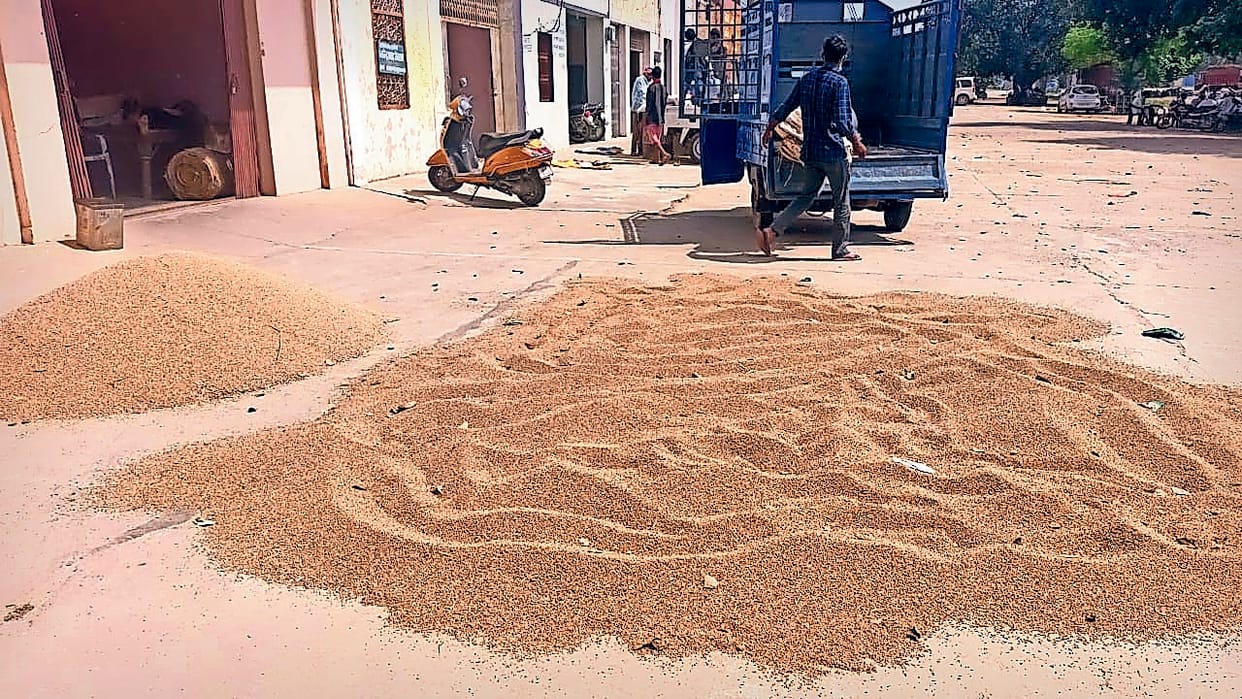 The price of millet is 1000 to 1200 rupees per quintal, loss to the farmers who did not register on the portal, under the Bhavantar Bharpayee scheme, the amount of 600 rupees per quintal was to go into the account.