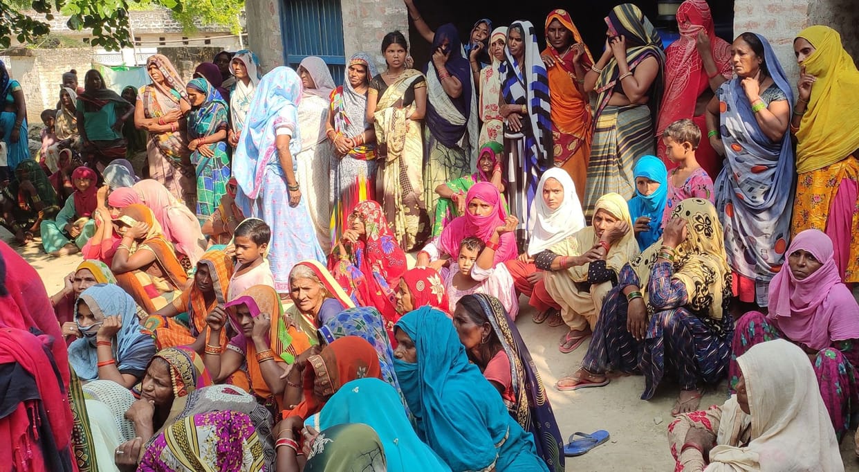 Sister-in-law's body reached home, there was chaos