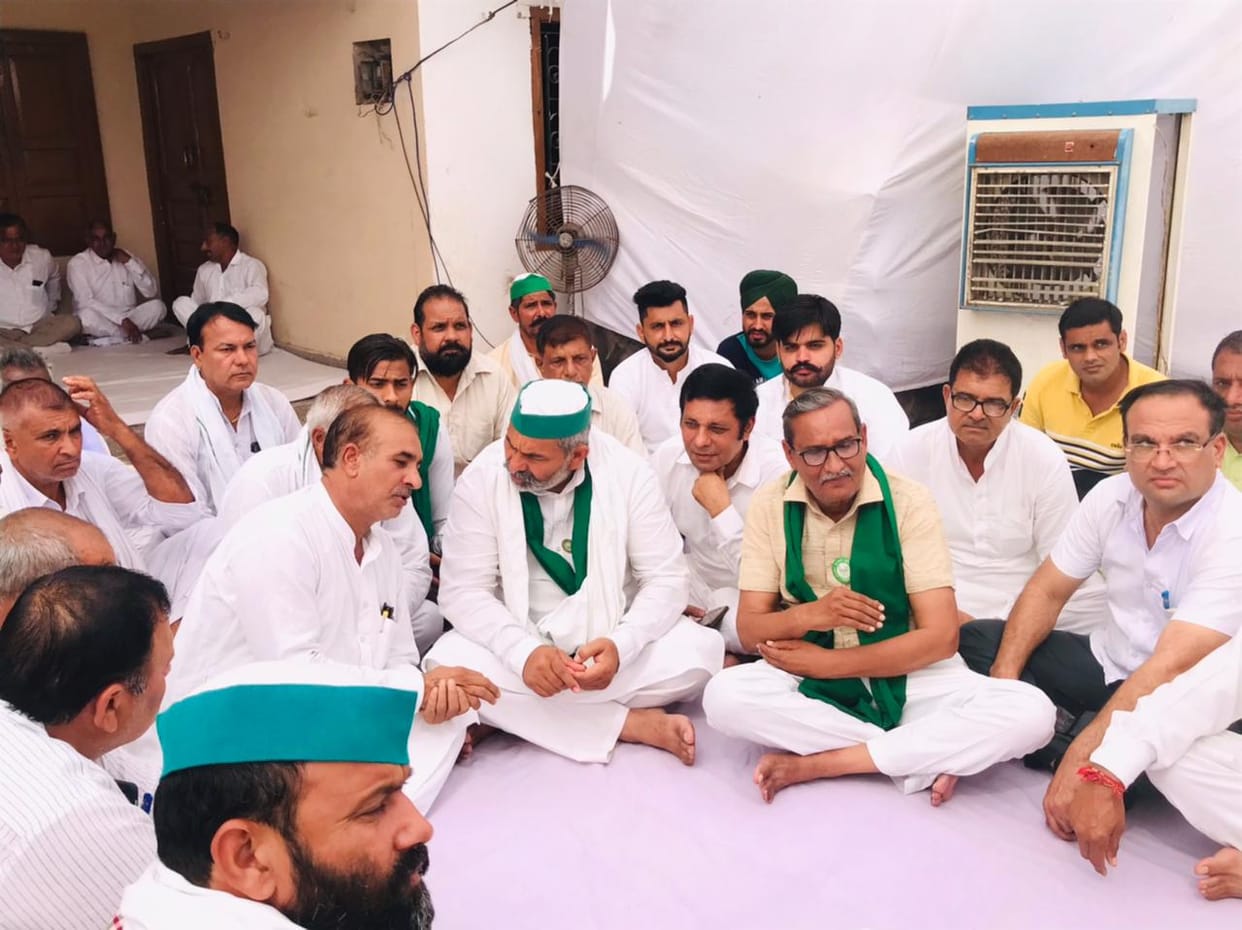 Farmers' struggle will continue till action is taken on Minister Ajay Mishra, Tikait , Yamunanagar