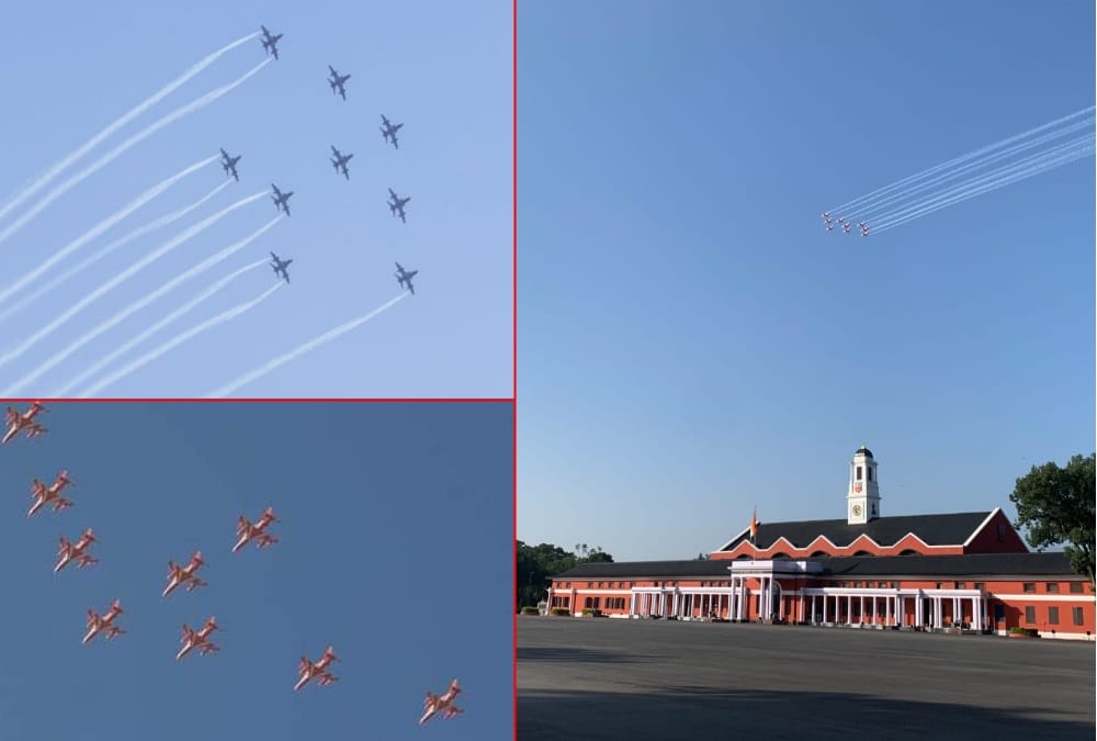 Dehradun News: Indian Air Force Fighter jets Flypast on 1971 Indo-Pak war Victory 50 Years Photos
