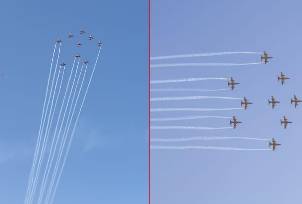 Dehradun News: Indian Air Force Fighter jets Flypast on 1971 Indo-Pak war Victory 50 Years Photos