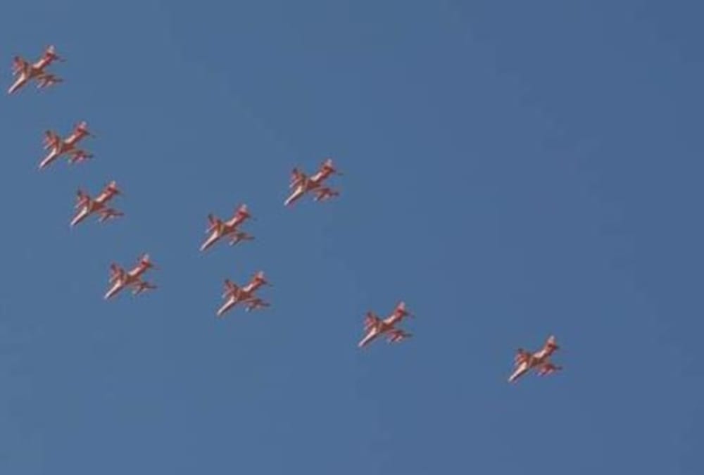 Dehradun News: Indian Air Force Fighter jets Flypast on 1971 Indo-Pak war Victory 50 Years Photos