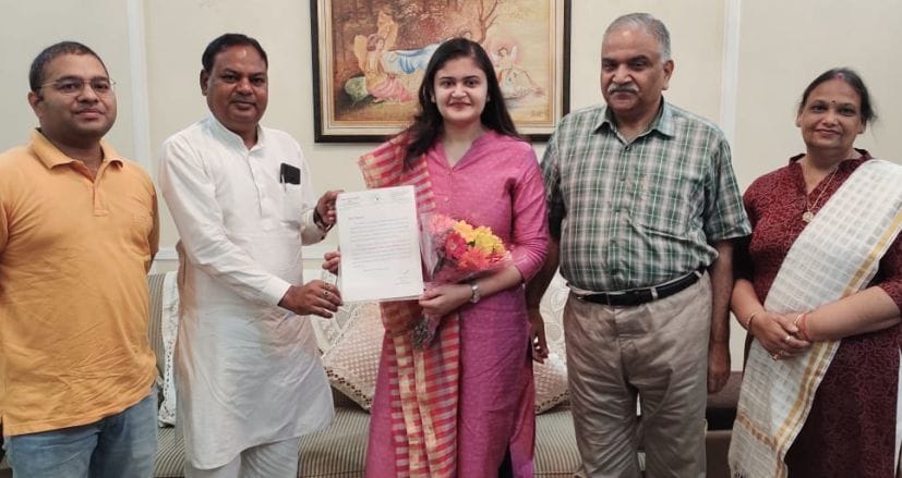 Varuna Agarwal became the brand ambassador of Municipal Corporation