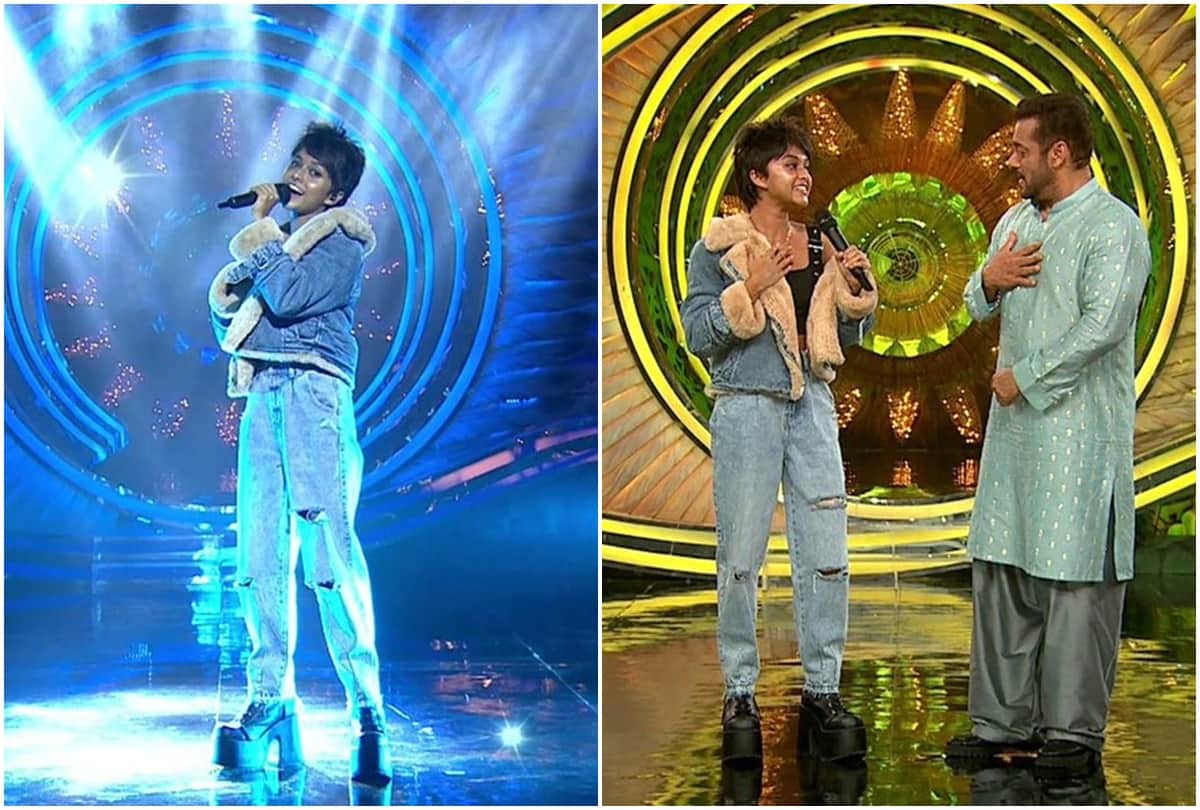 Bigg Boss 15: Salman sang a famous Sri Lankan song with Yohani in a broken rhythm took Sridevis name in the middle of the song