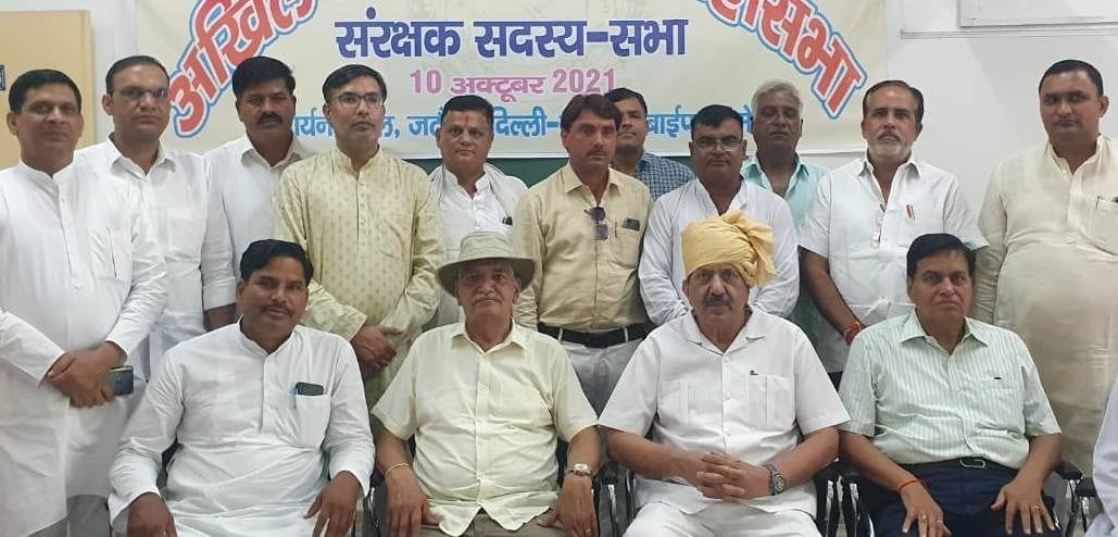 Hathras: Ravindra Singh became the patron member of All Uttar Pradesh Jat Mahasabha