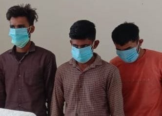 Three accused of robbery from shopkeeper arrested