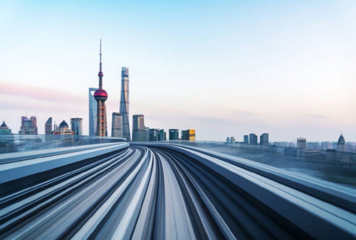 Bullet train increased economic darkness in China Development activities slowed down in western areas