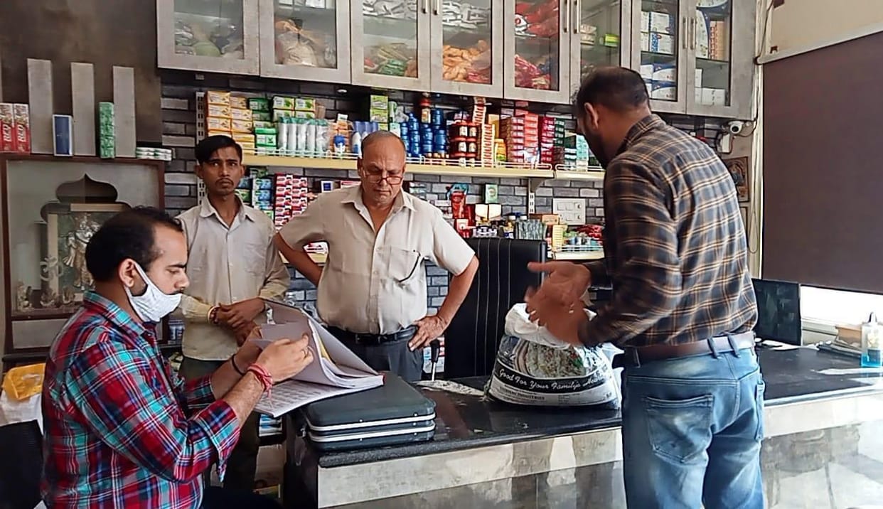 Food safety officer conducted raids to crack down on adulterated food items, also filled samples