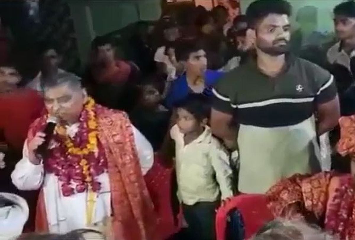 Video of former MLA Chhote Lal Verma controversial remarks goes viral in agra