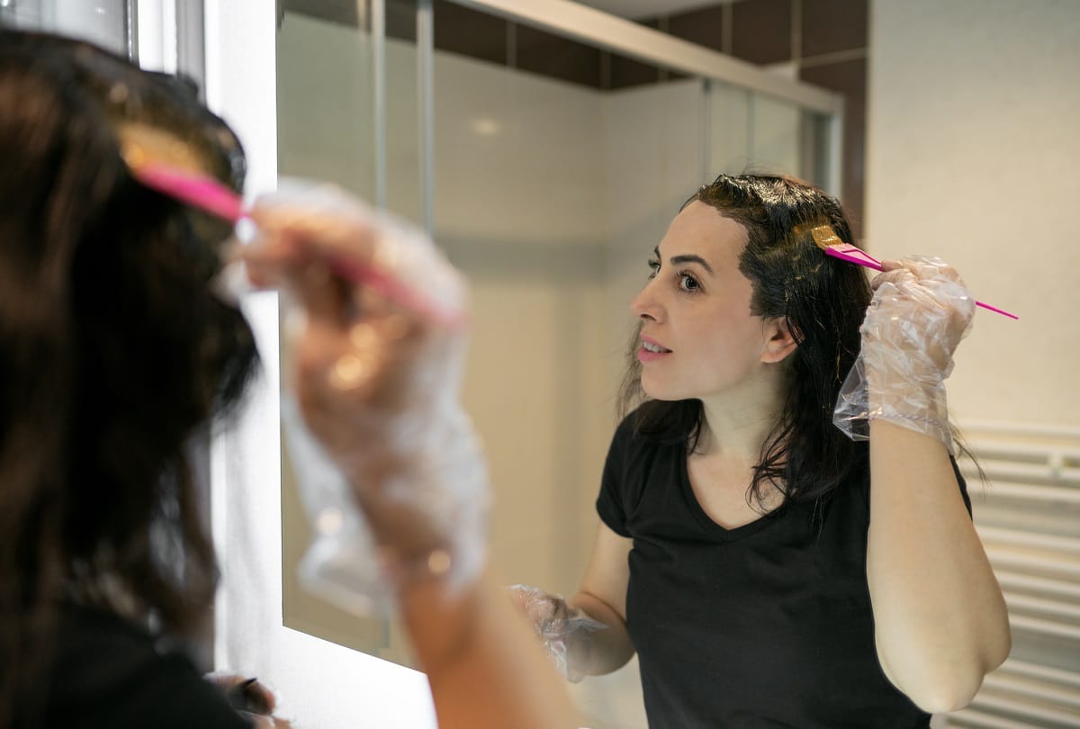 protect hair color from uv rays and sun
