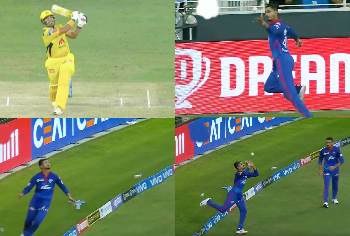 IPL 2021: CSK vs DC Qualifier 1: Shreyas Iyer caught Robin Uthappa's brilliant catch on the boundary li