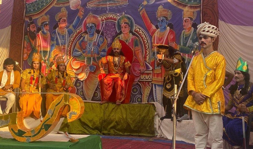 Surpanakha's nose was cut off and Ravana took Sita away