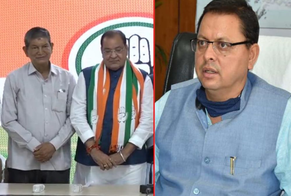 Uttarakhand Cabinet Minister yashpal arya joins congress: yashpal arya Creates Problem for Bjp before Election 2022