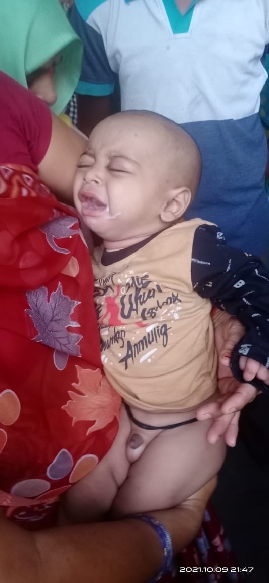 Hathras: Innocent child found in bag in unclaimed condition