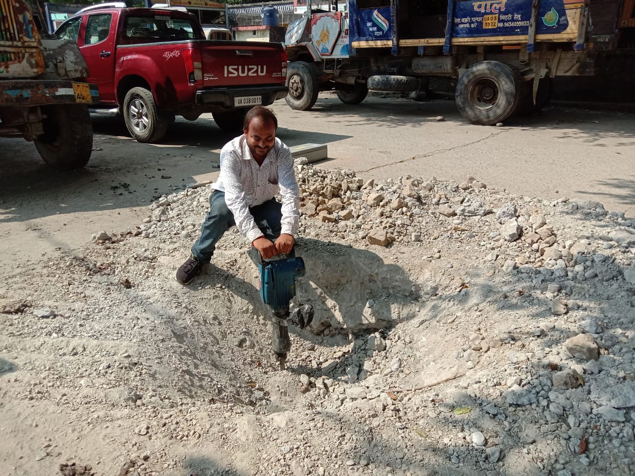 Multy level Parking in Tanakpur