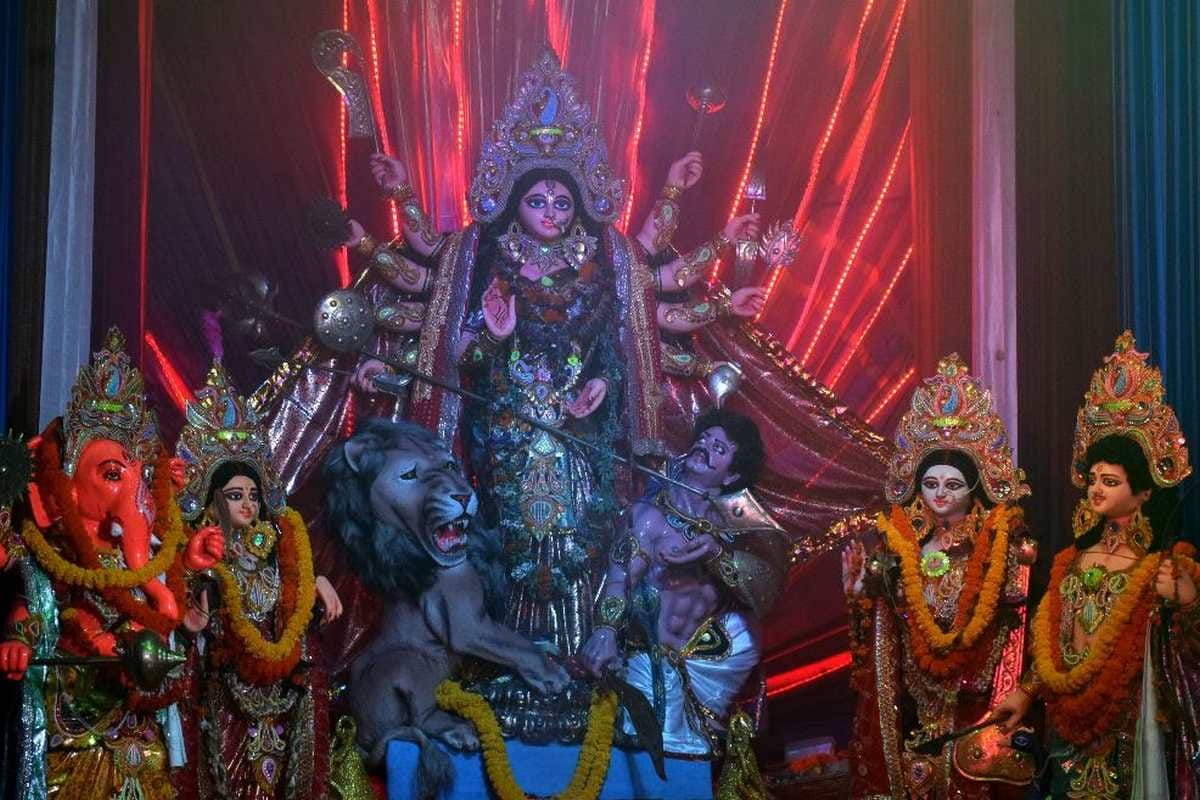 Navratri 2021: worshiped Skanda Mata and Katyayani Mata on Panchami-Shashthi for Salvation and Self-knowledge in varanasi