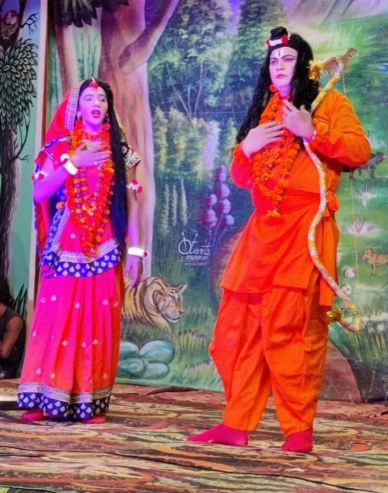 Marich slaughter and Sita Haran staged on the sixth day in Ramlila