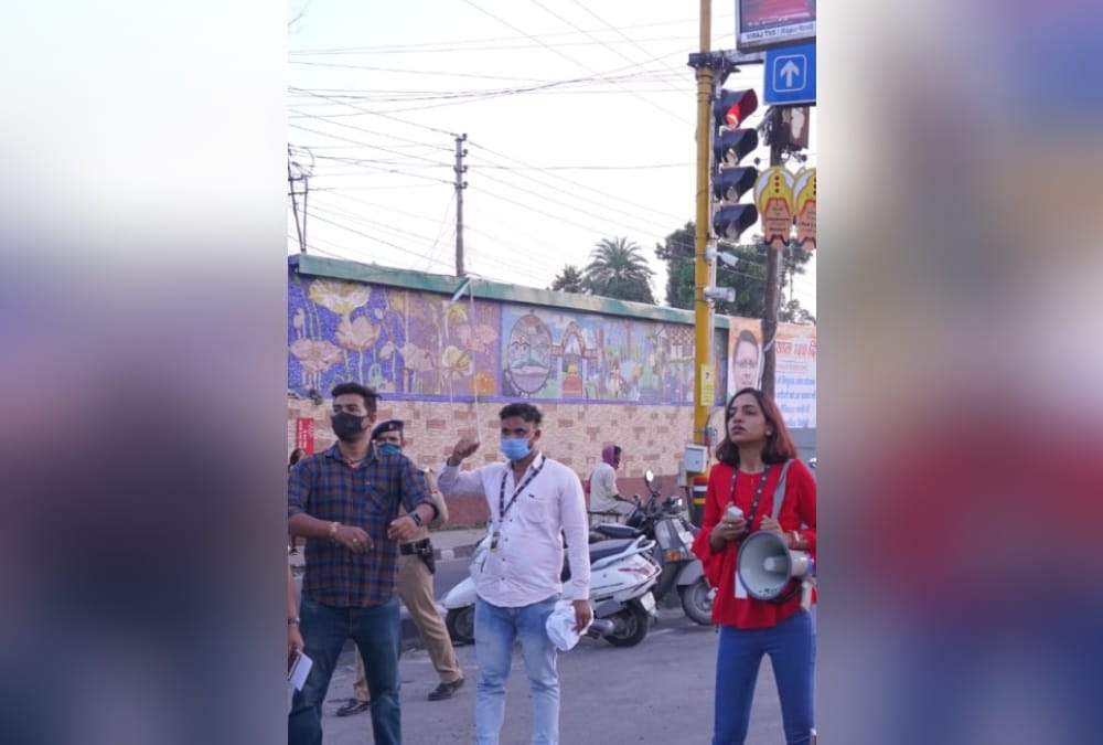 Dehradun News: Ravan will teach Traffic Rules now on Roads