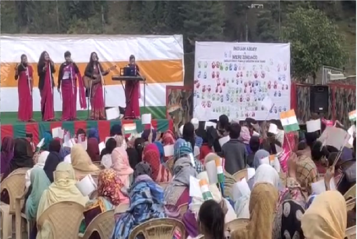 Indian Army organized awareness campaign through musical concert for residents of Machil Sector with focus on women empowerment