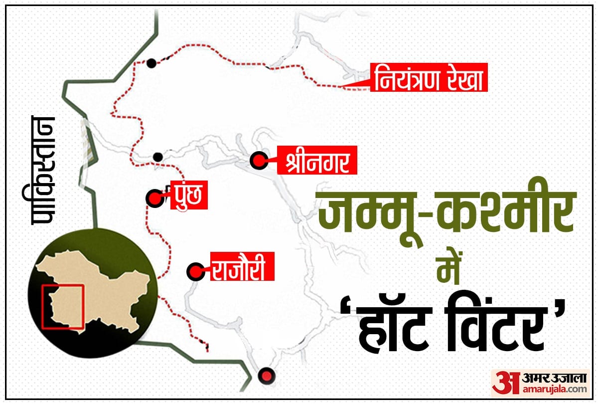 poonch jammu kashmir terrorist encounter winter has not started terrorists have started looking for infiltration terrorist attack may be increases