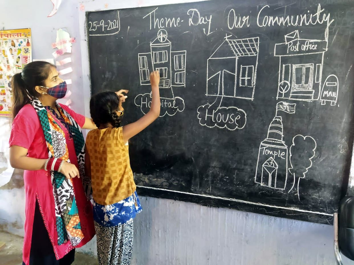 The department is now giving education to 1128 children away from school under out of school