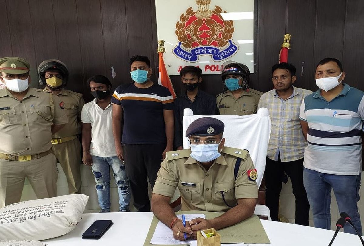 three smugglers arrested for ganja smuggling in train in agra