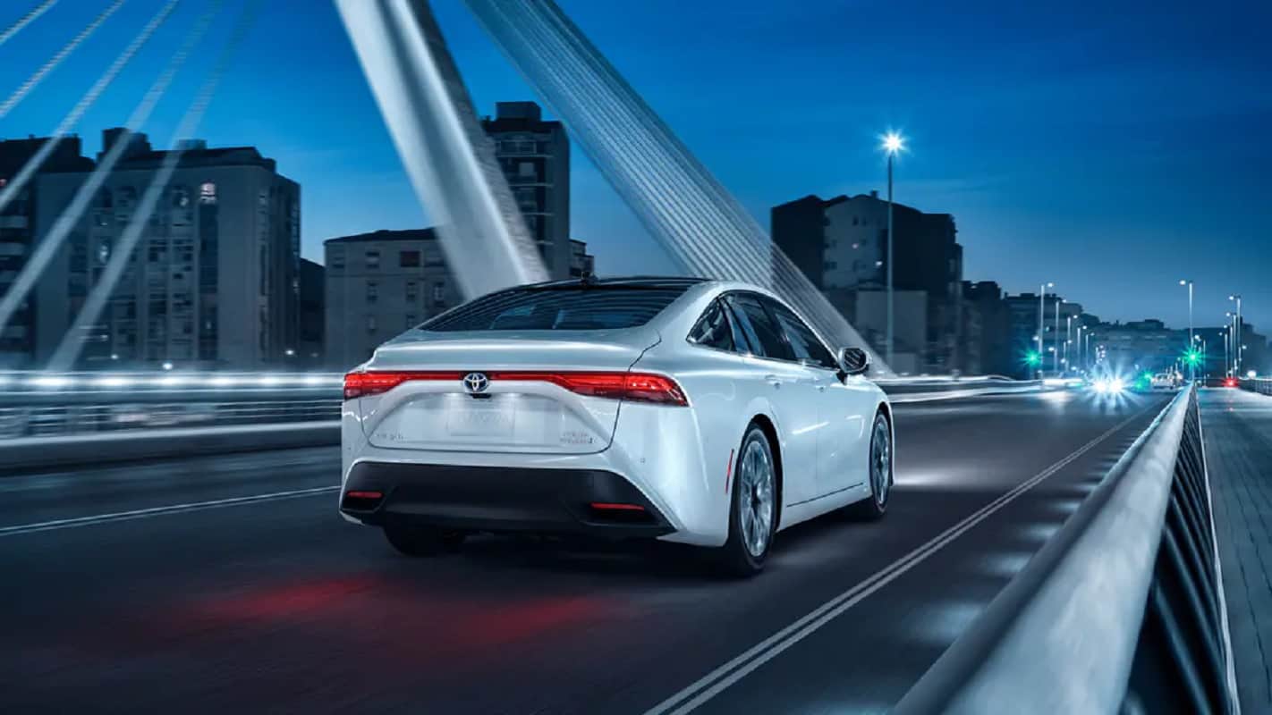 Hydrogen Car Toyota Mirai Toyota Kirloskar Motor launched India's first hydrogen-based fuel-cell electric car Mirai as part of its pilot project hydrogen electric vehicle