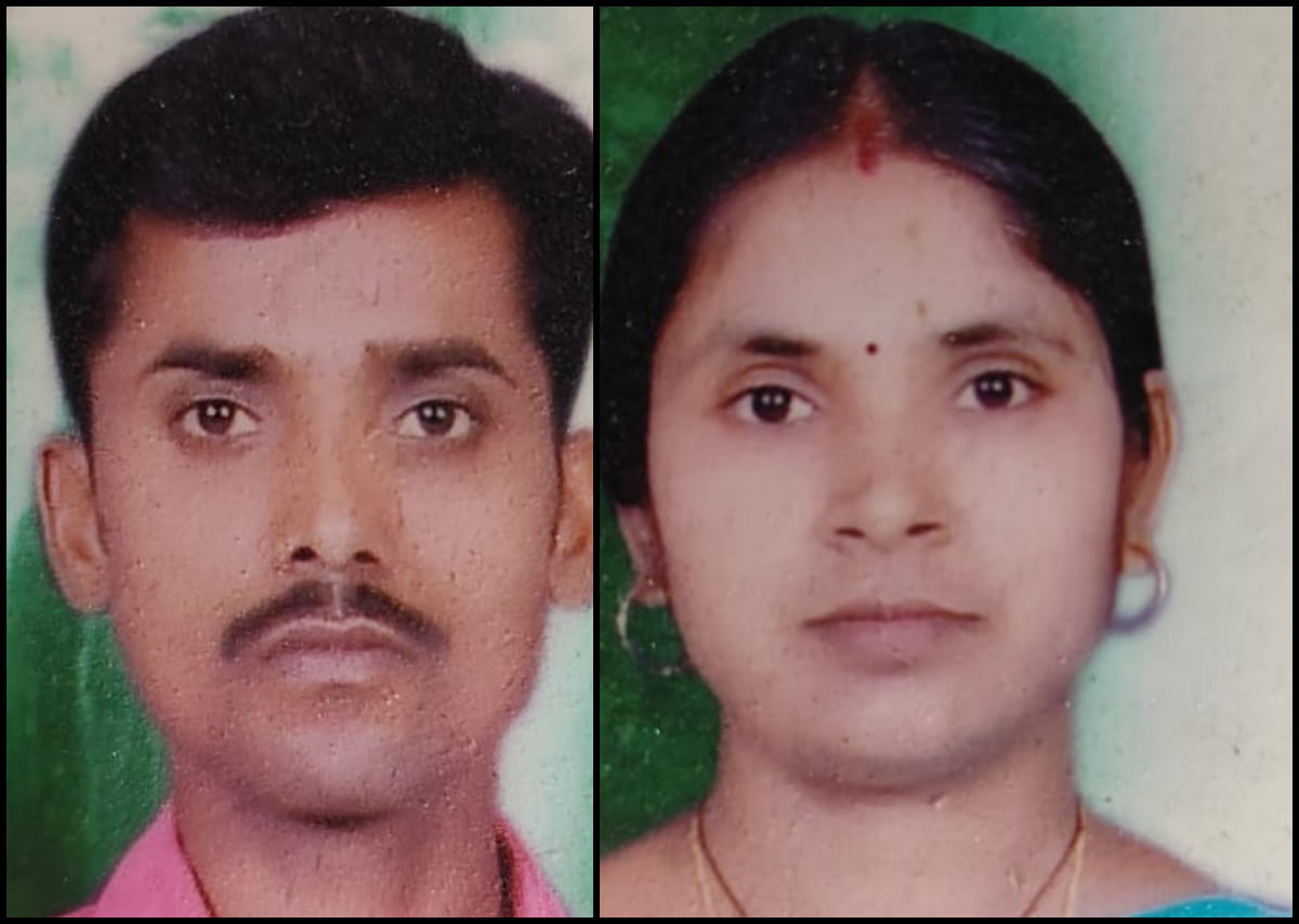 Couple dies after tractor overturns daughter survived in jaunpur