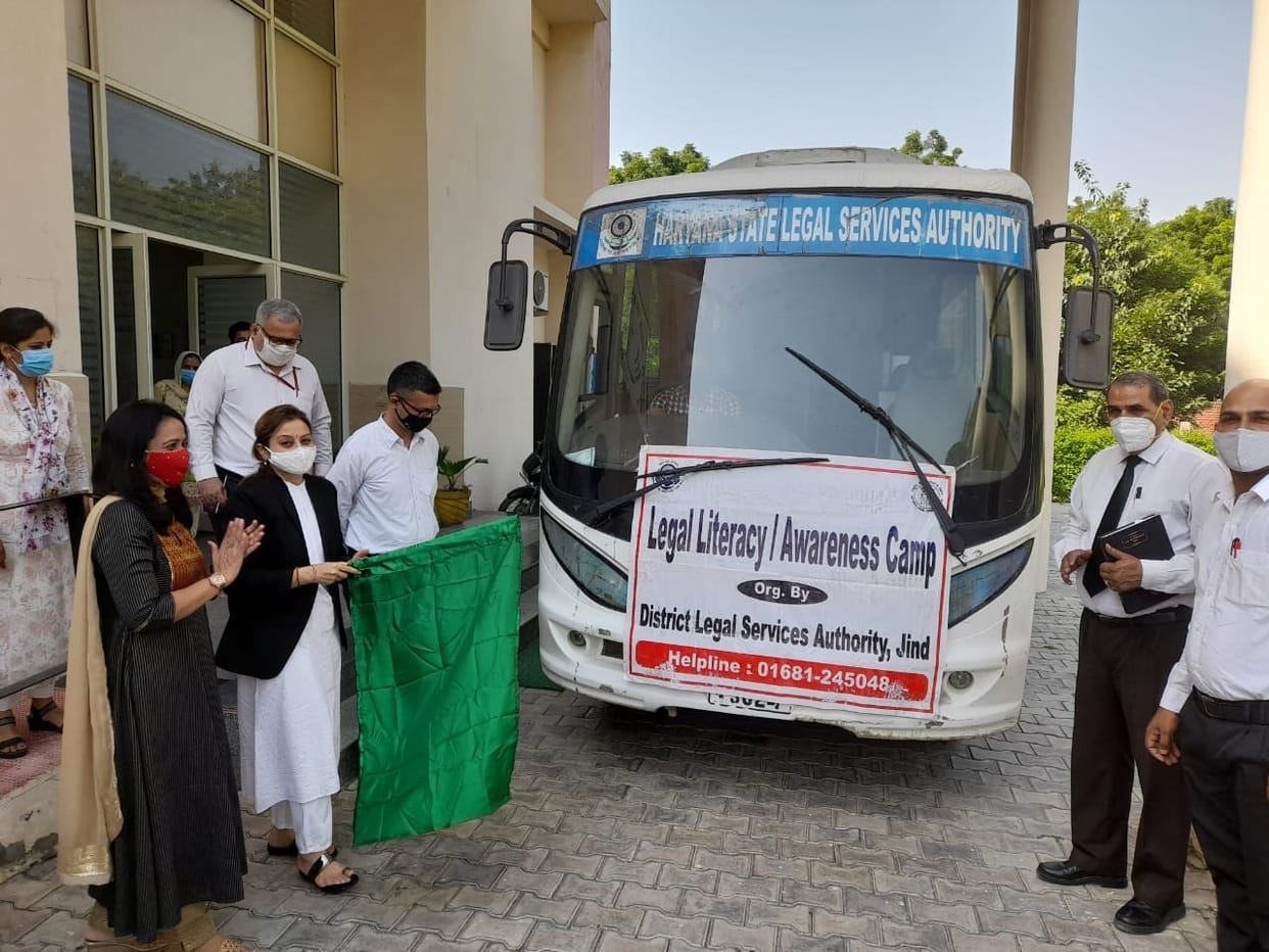 Van was dispatched for legal awareness