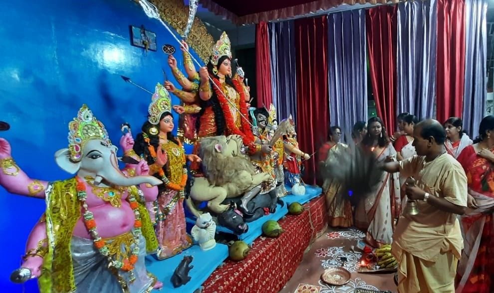 Bengali society worship mother Katyayani