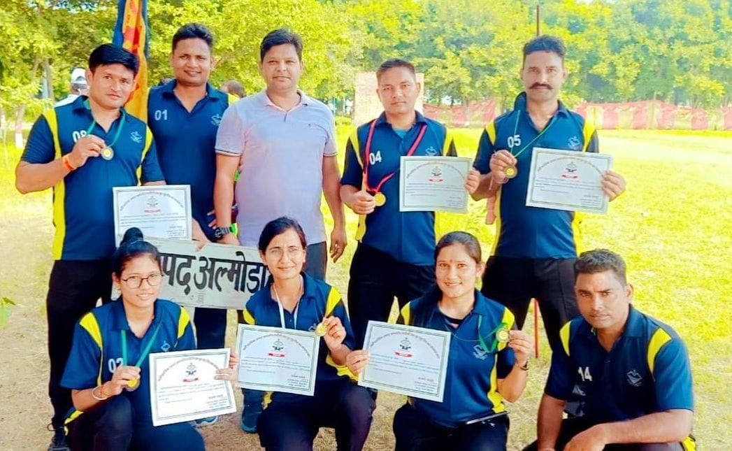 Winner of police Sports Almora