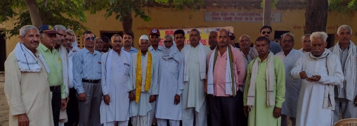 Hathras: Captain JP Singh became District President of Ex-Servicemen Service Council