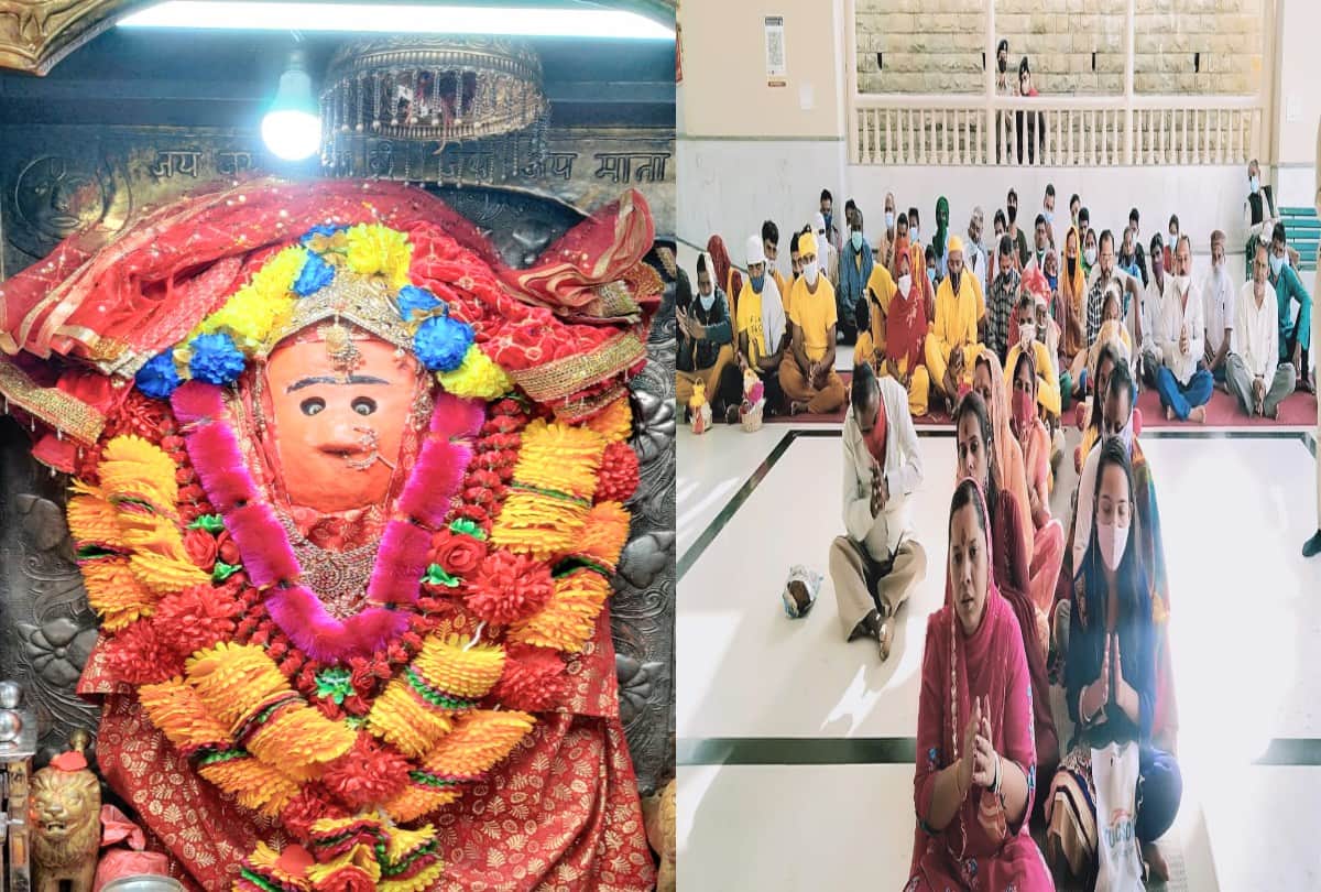 Sharadiya Navratri Saptami 2021:murti sthapna and Special puja held in Kalibari temple of Shimla , 108 dishes will be offered to maa  Chamunda  on Ashtami